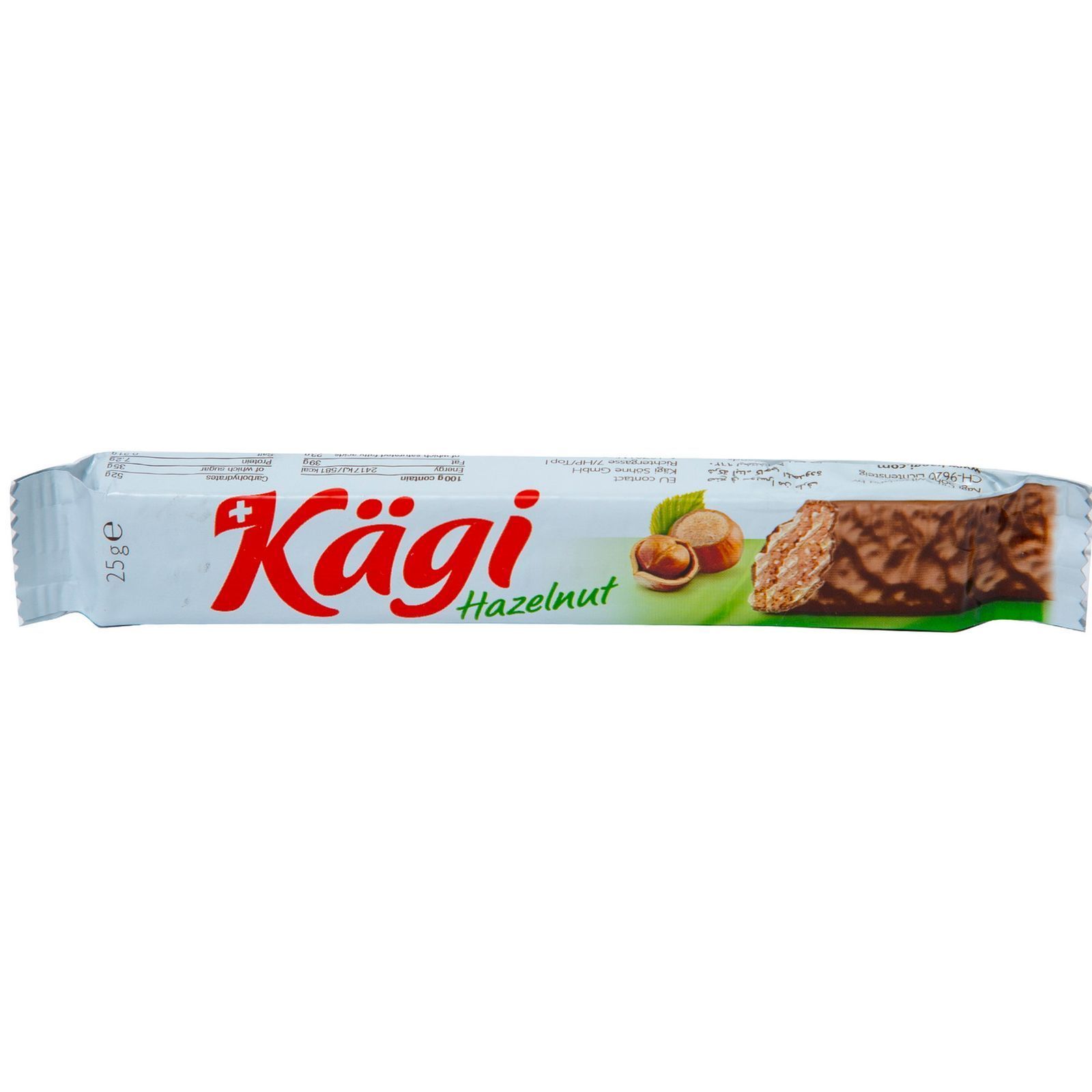Kagi Hazelnut Wafer, 25g
