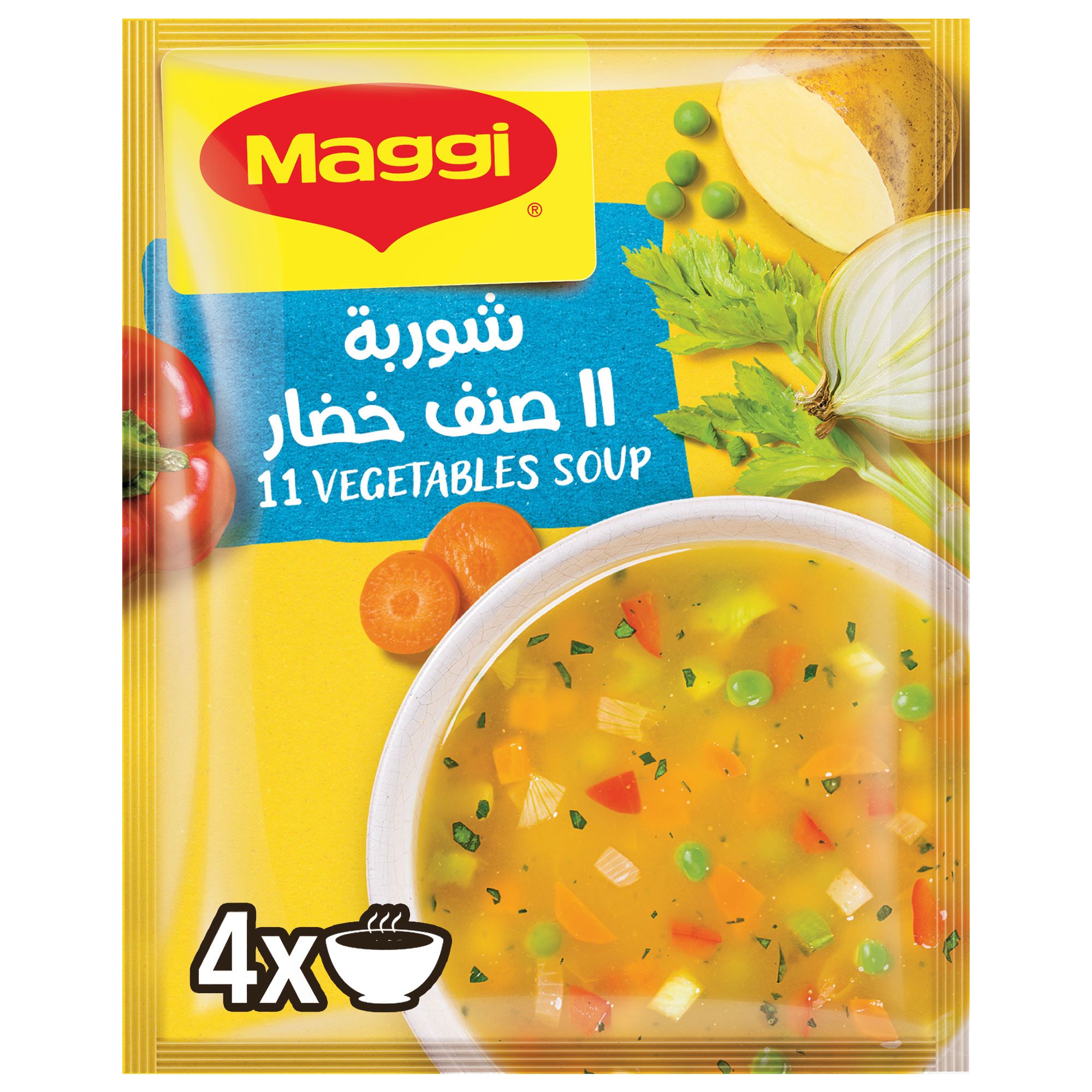 Maggi 11 Vegetables Soup, 53g