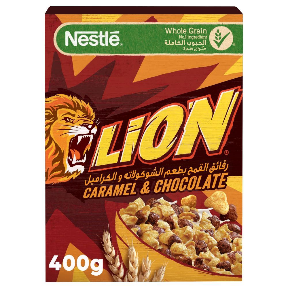 Nestle Lion Caramel Breakfast Cereal, 400g