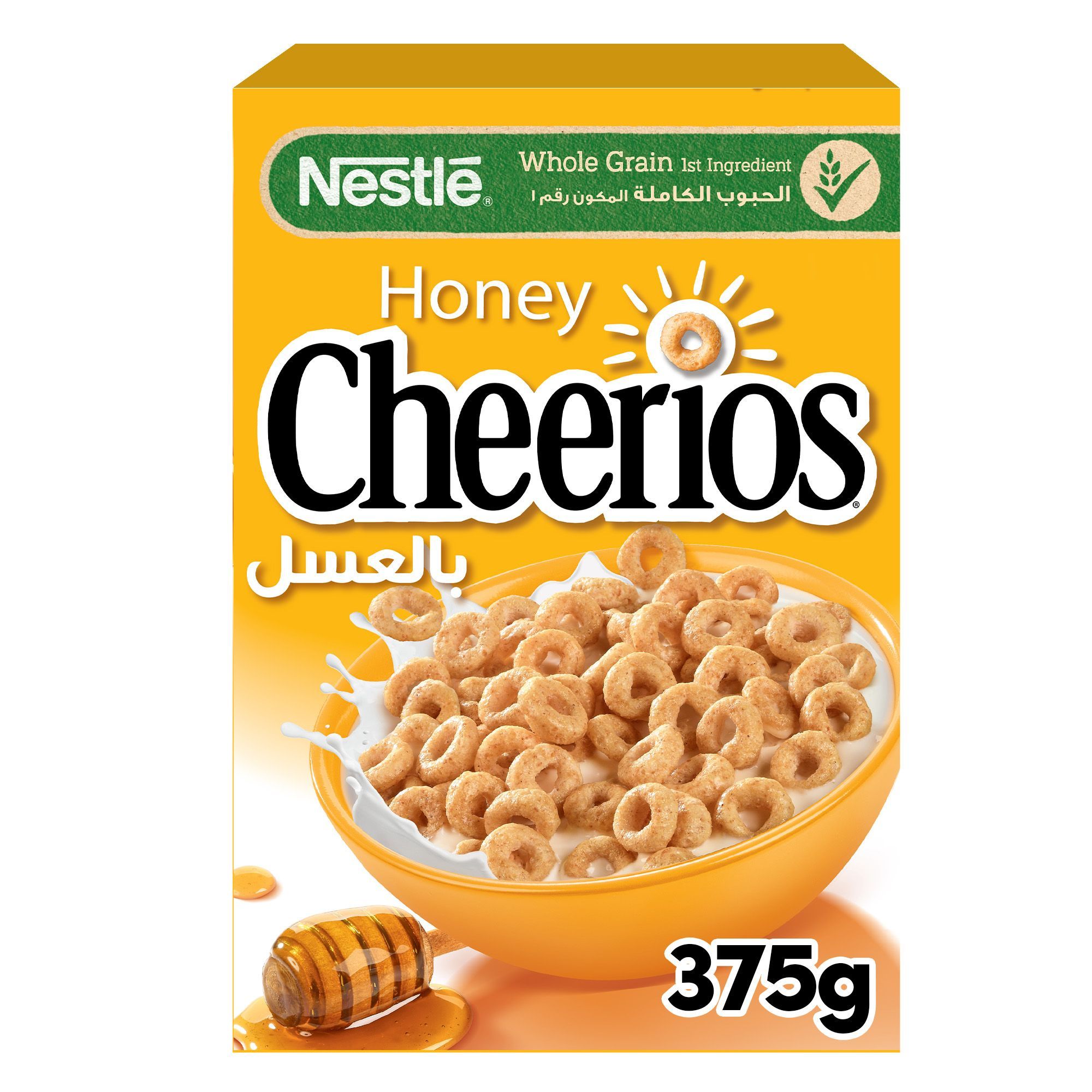 Cheerios Wholegrain Cereal with Honey, 375g