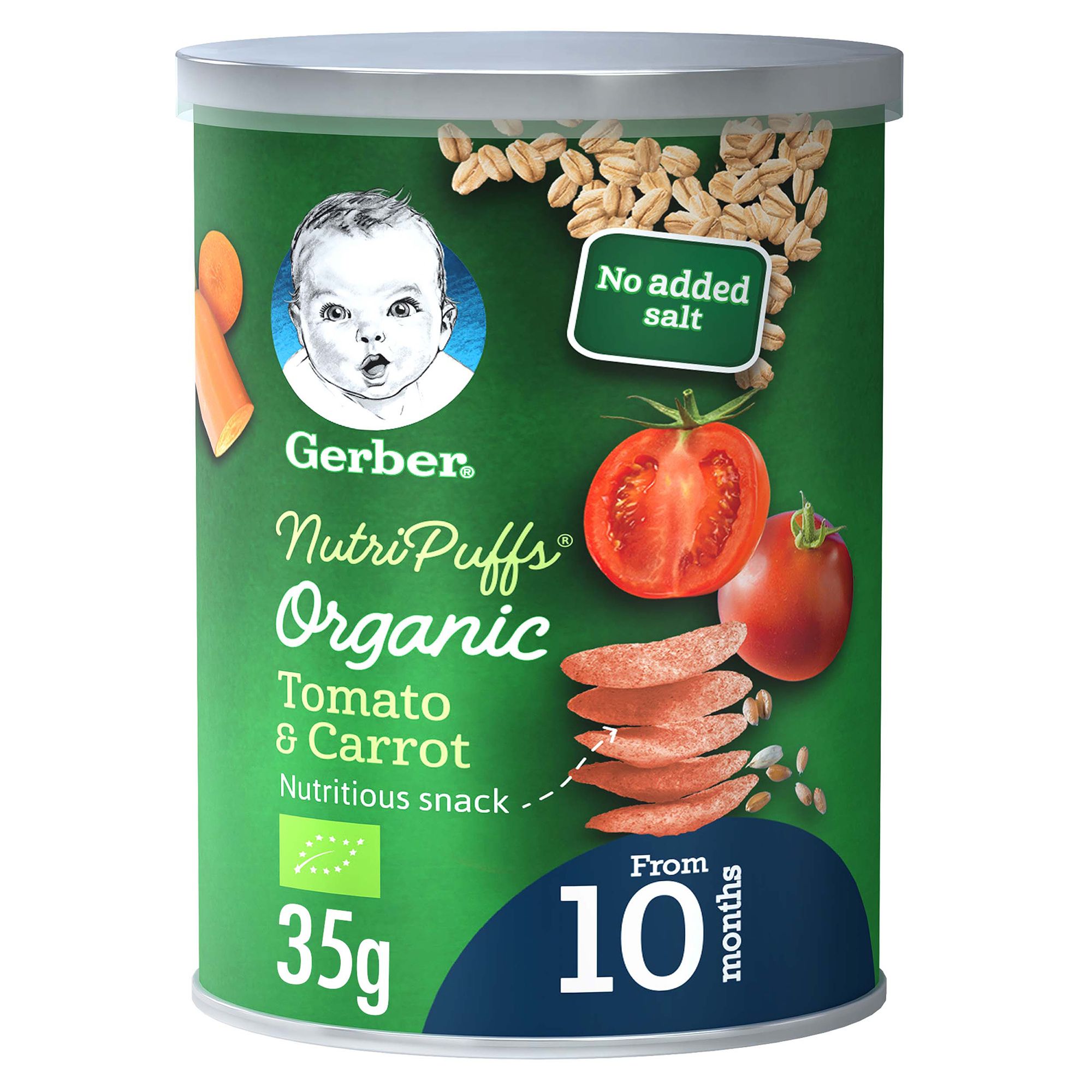 Gerber Bio Chips Tomato & Carrot 35 g