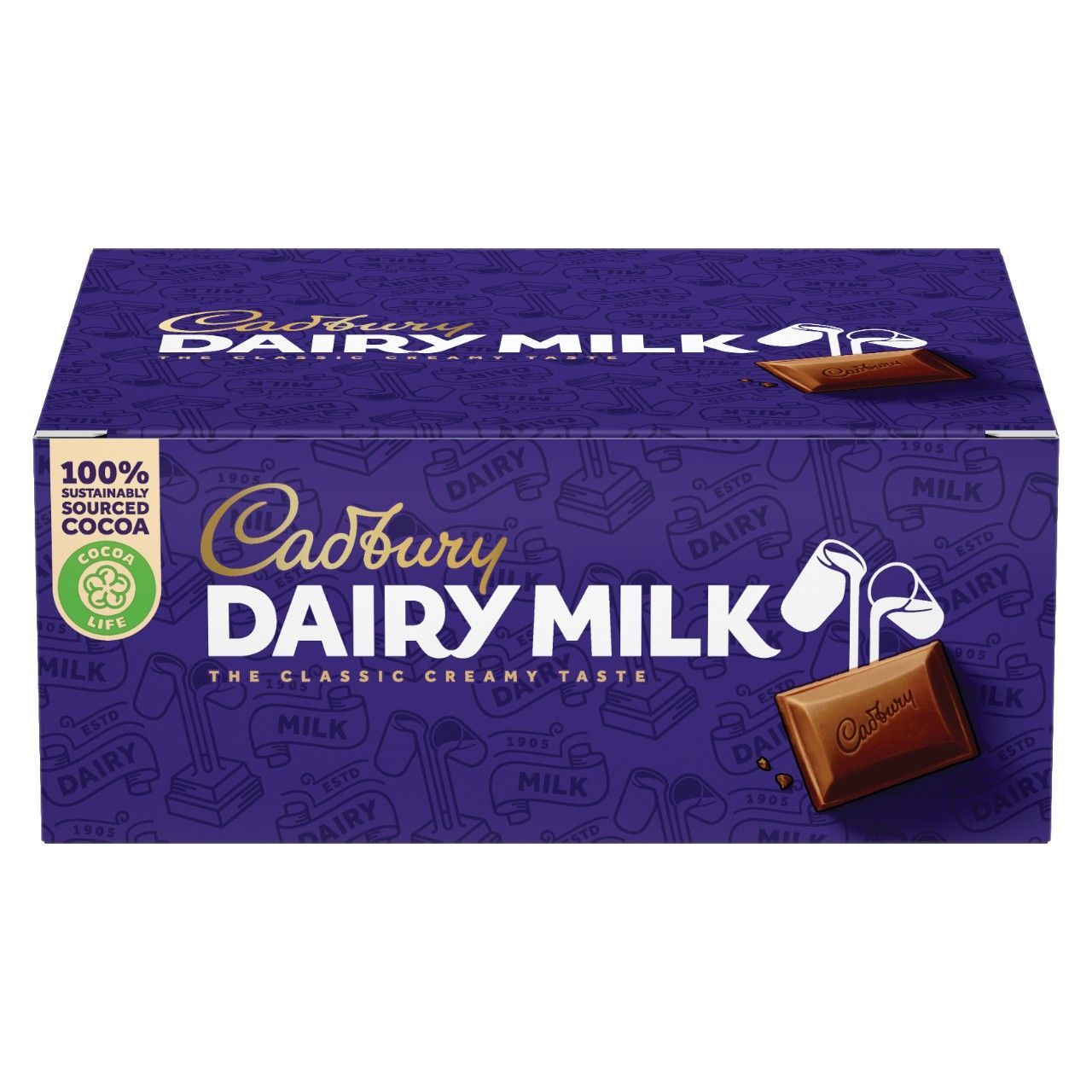 Cadbury Dairy Milk Chocolate, 12x35g