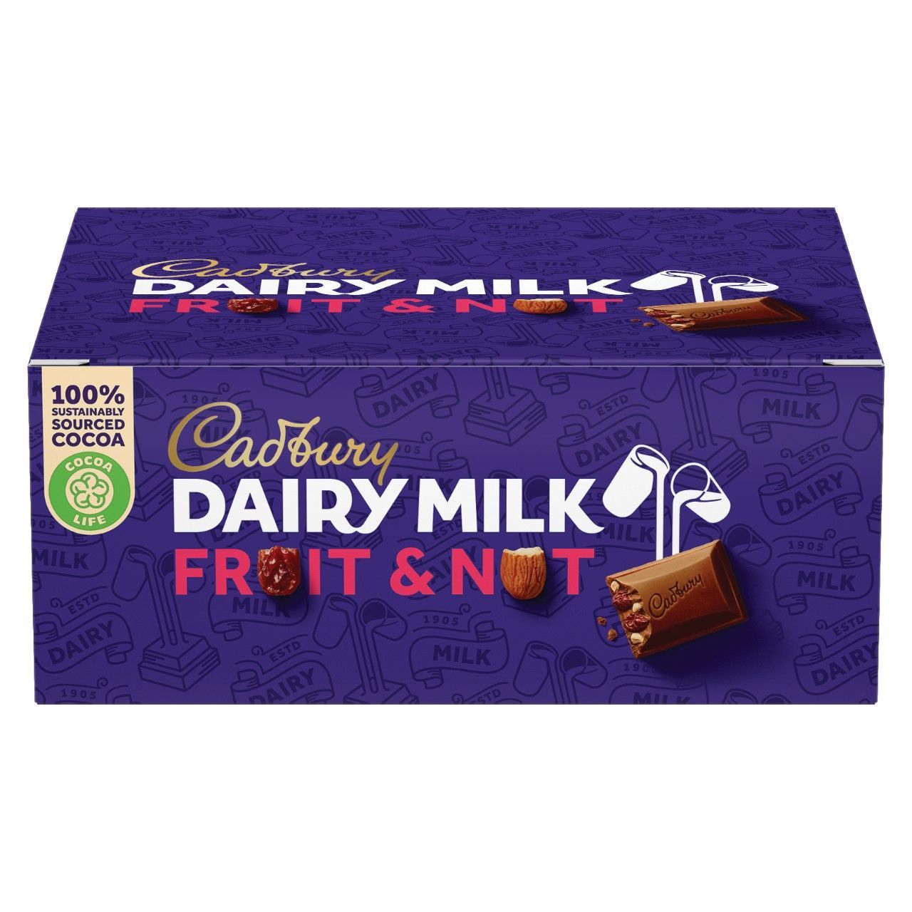 Cadbury Dairy Milk Fruit & Nut 12 x 35 g