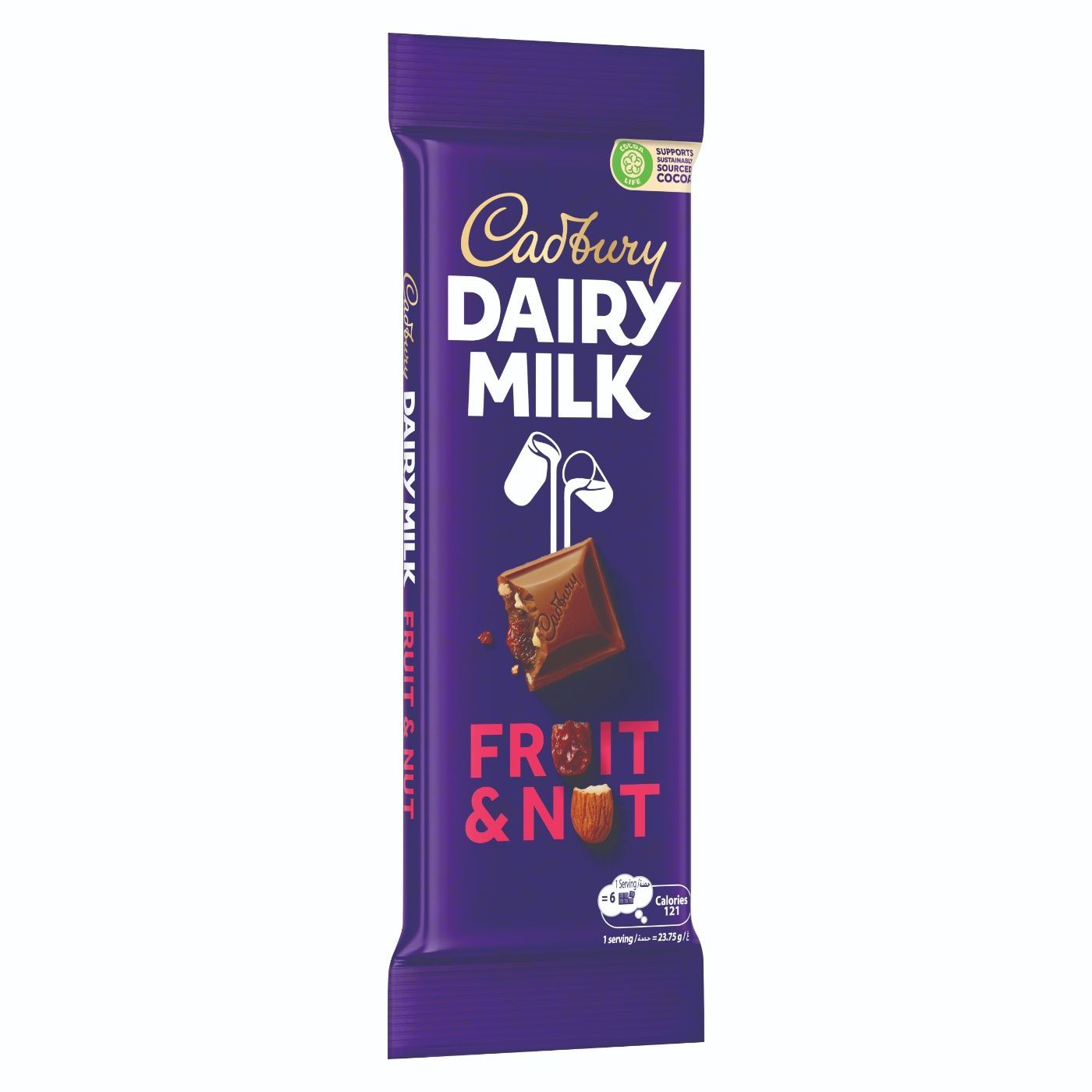 Cadbury Dairy Milk Fruit & Nut Chocolate, 95g