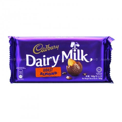 Cadbury Dairy Milk Roast Almond, 160g