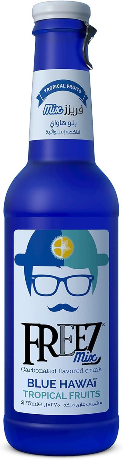 Freez Blue Hawaii Tropical Fruits Flavored Carbonated Drink, 275ml
