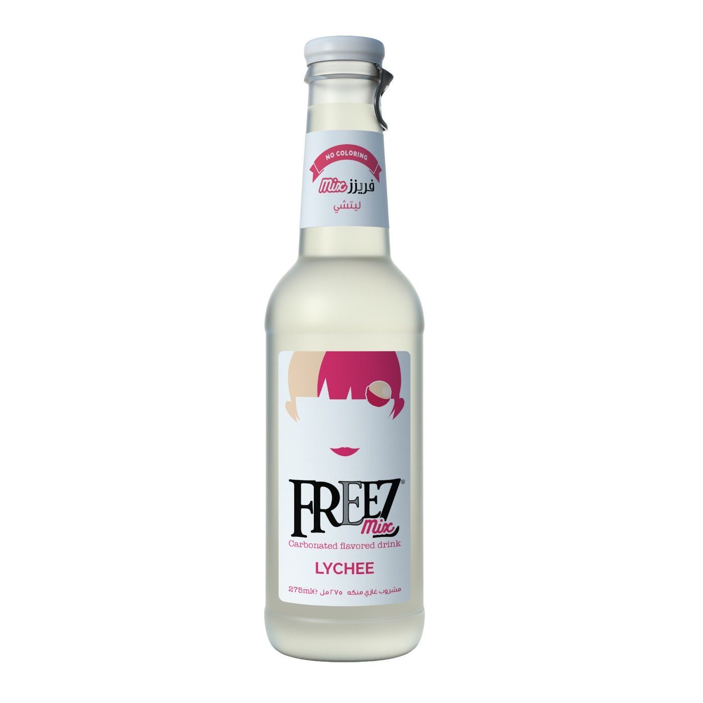 Freez Lychee Flavoured Carbonated Drink, 275ml