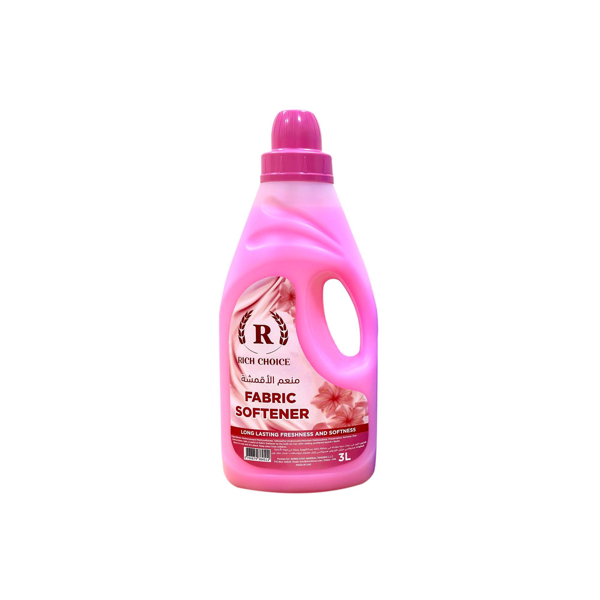 Rich Choice Flora Fabric Softener, 3L