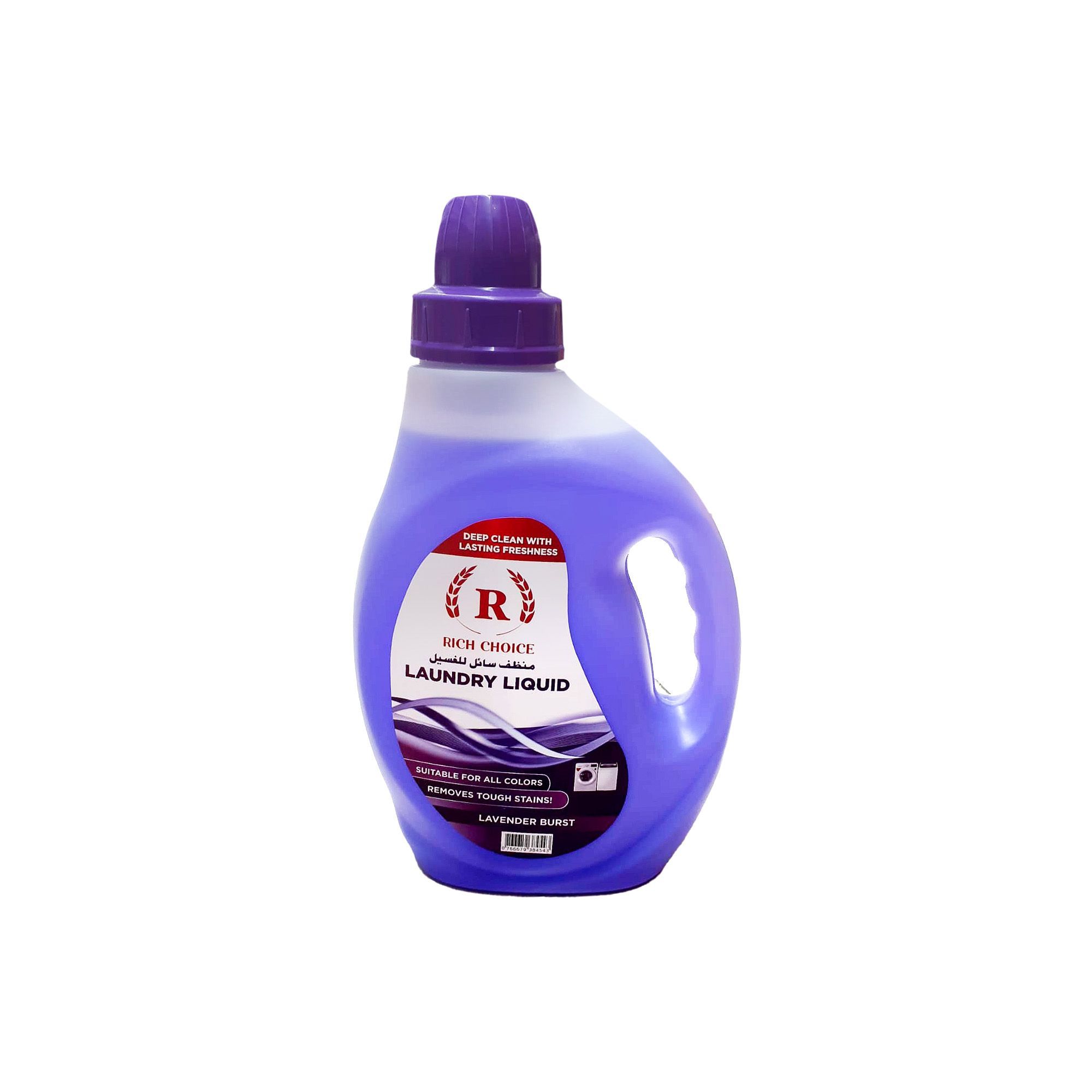 Rich Choice Lavender Laundry Liquid, 2L