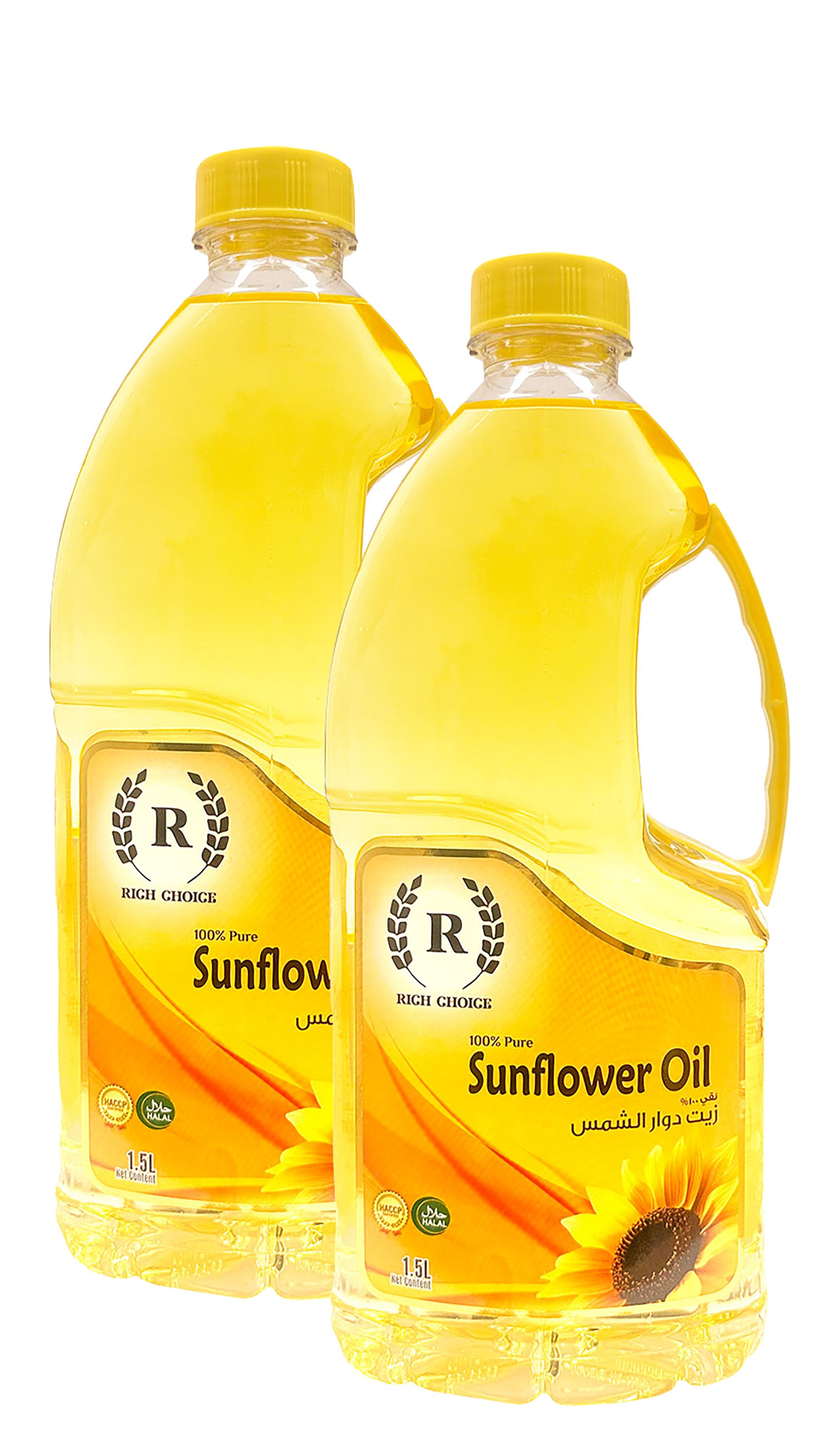 Rich Choice Sunflower Oil, 2x1.5L