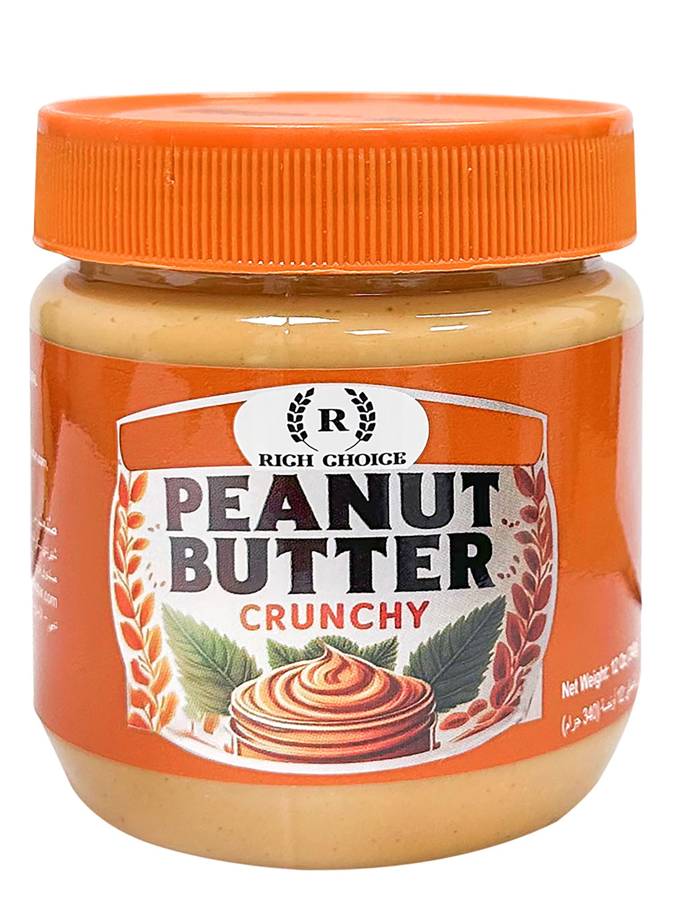Rich Choice Crunchy Peanut Butter, 340g