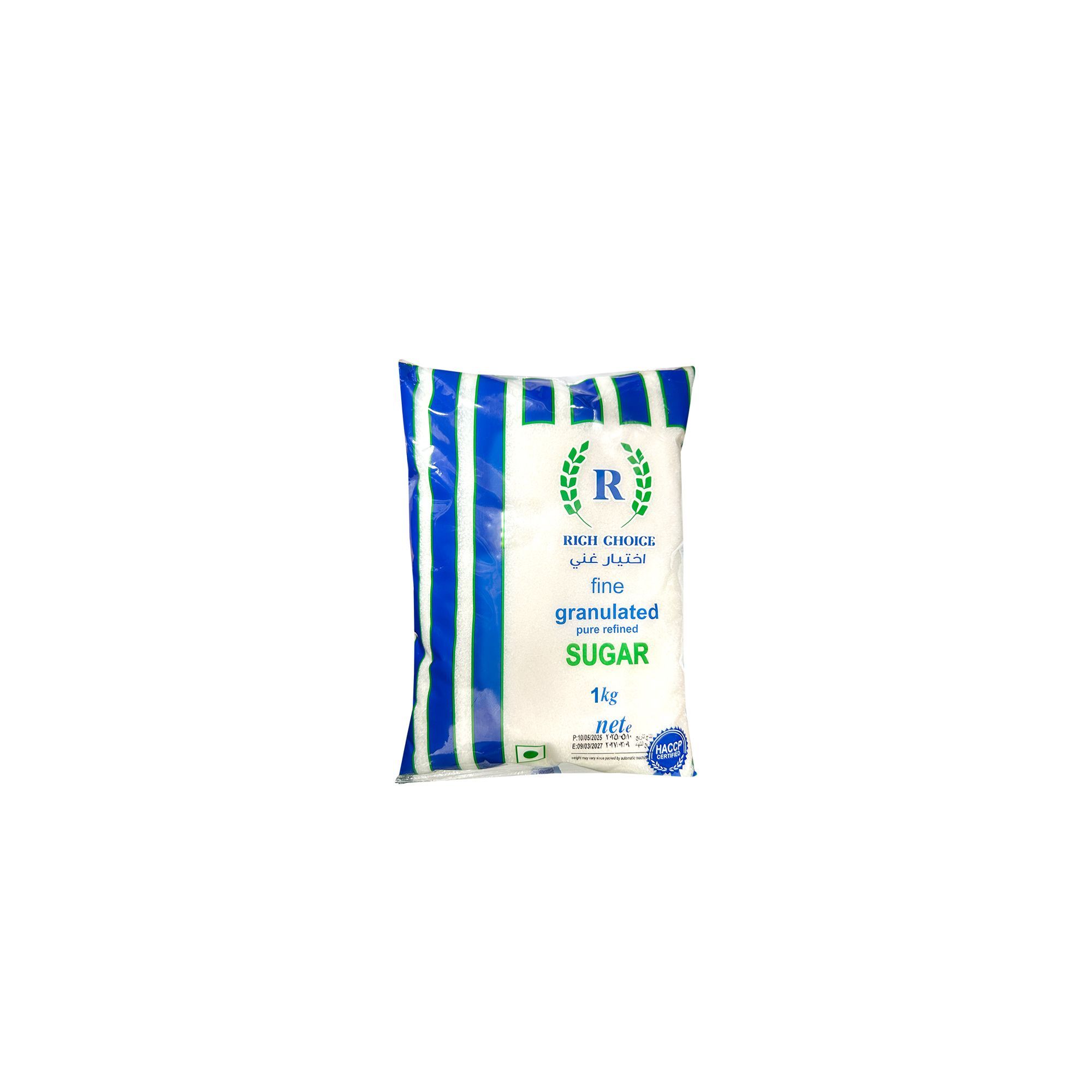 Rich Choice Fine Granulated Sugar, 1kg