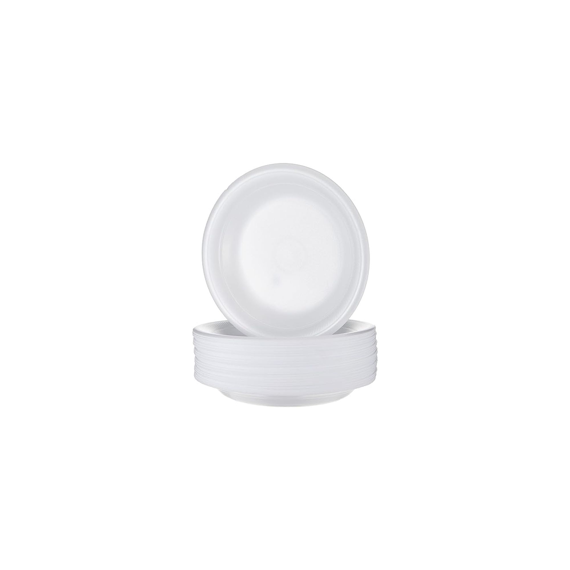 Rich Choice White Foam Plates, 7 Inch, 25 Pieces