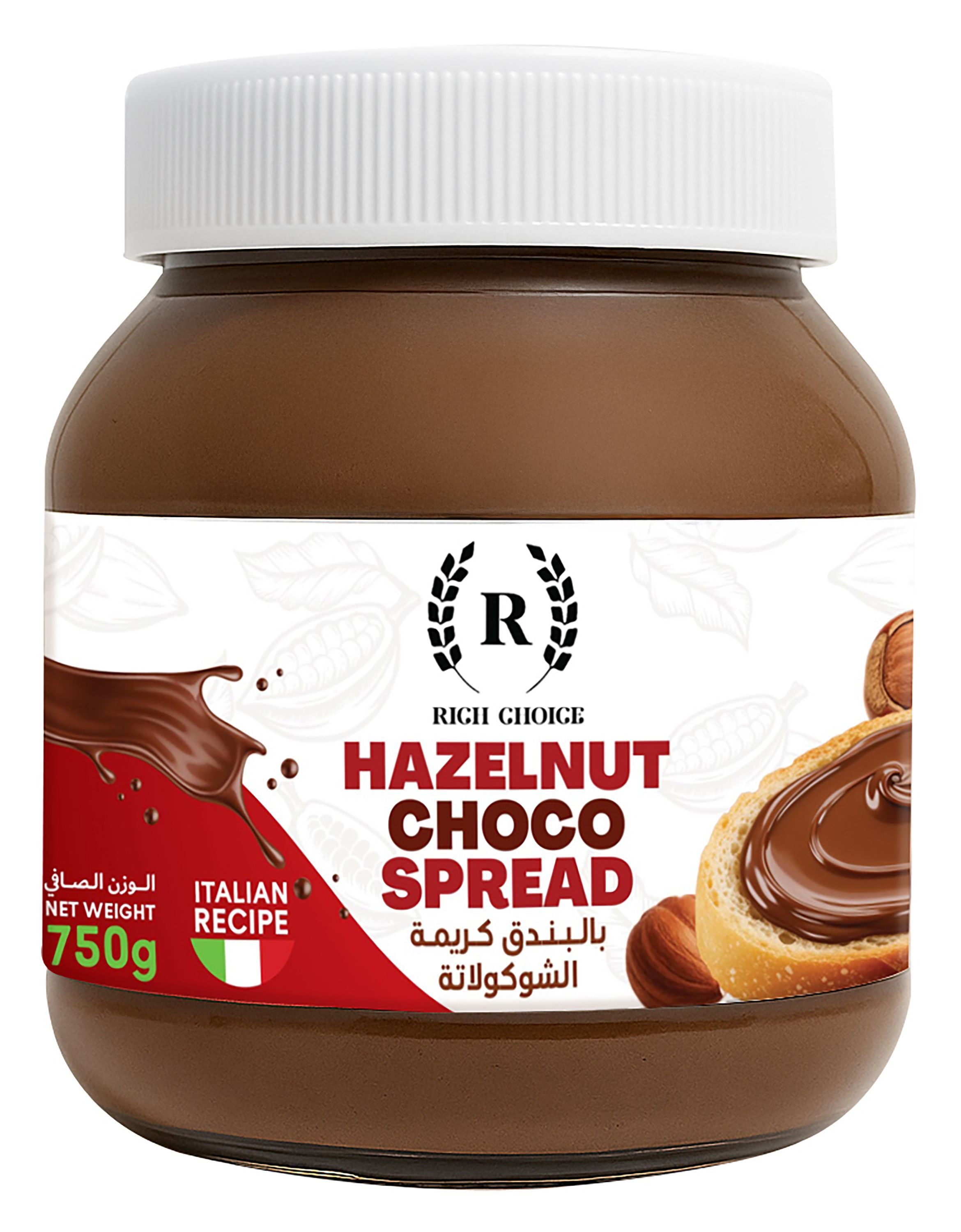 Rich Choice Hazelnut & Chocolate Spread, 750g