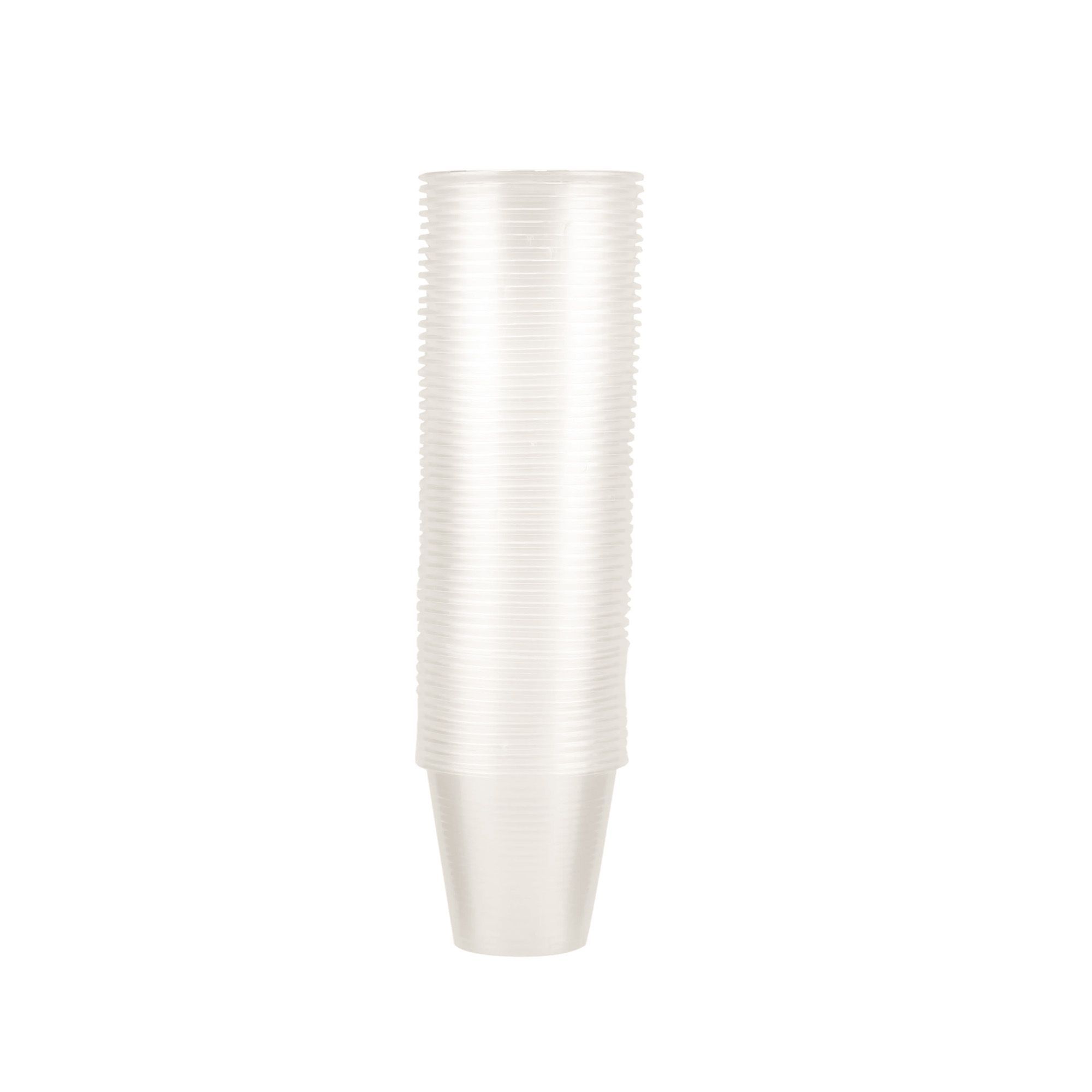 Rich Choice Plastic Clear Cups, 6oz, 50 Pieces
