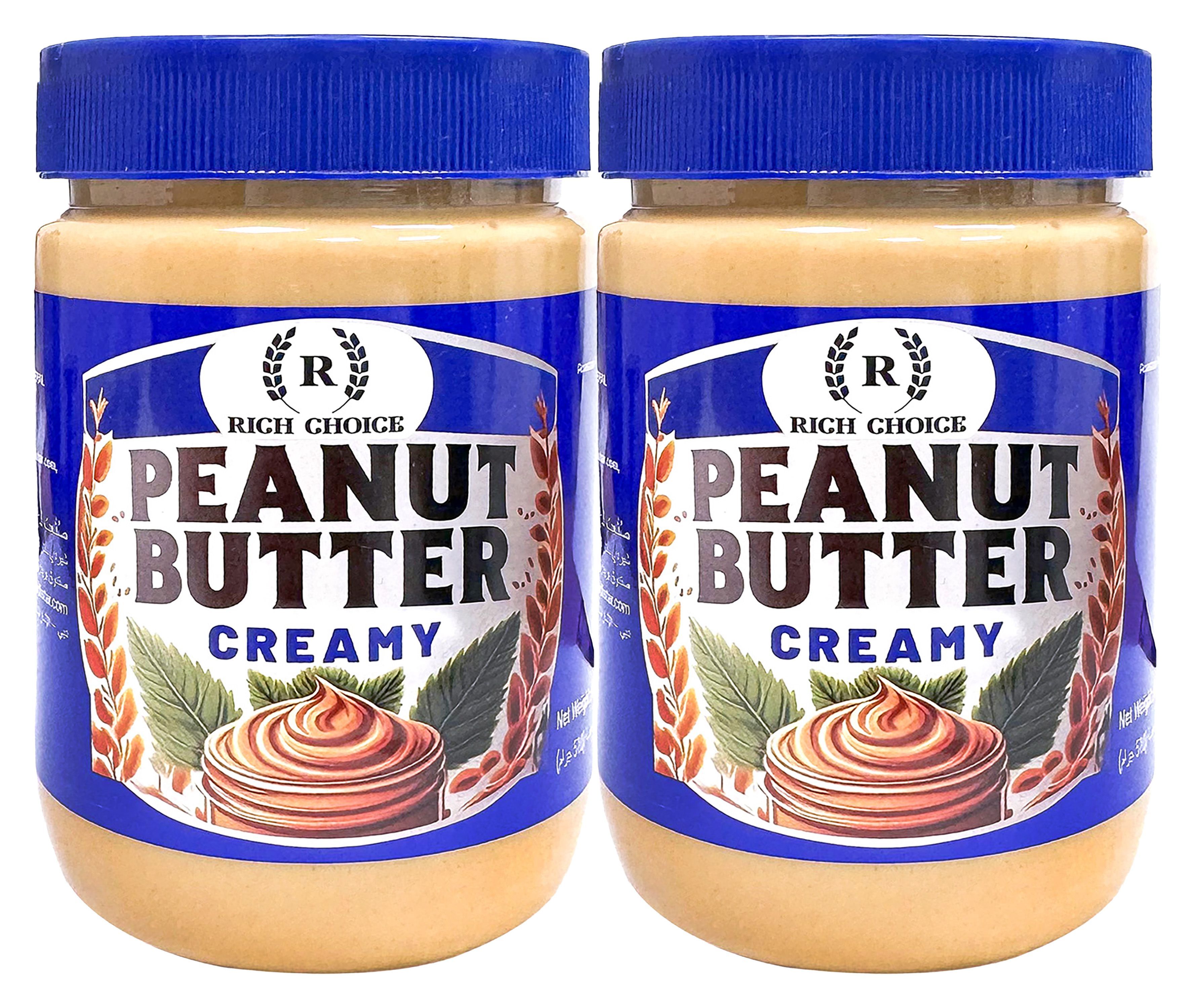 Rich Choice Creamy Peanut Butter, 2x510g
