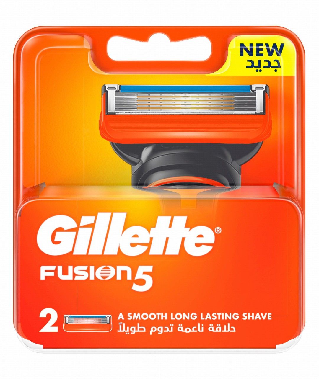 Gillette Fusion 5 Replacement Blades for Razor, 2 Pieces