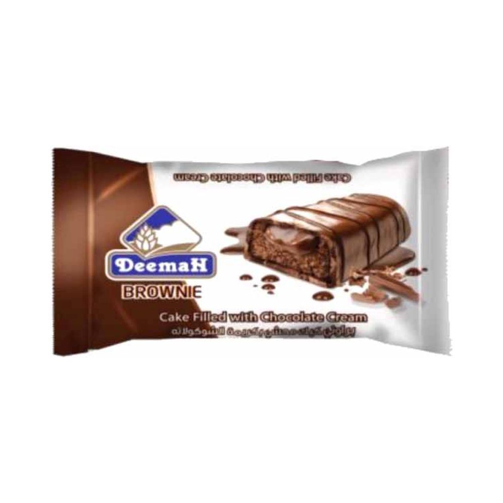 Deemah Brownie Chocolate Cream Cake 37gm
