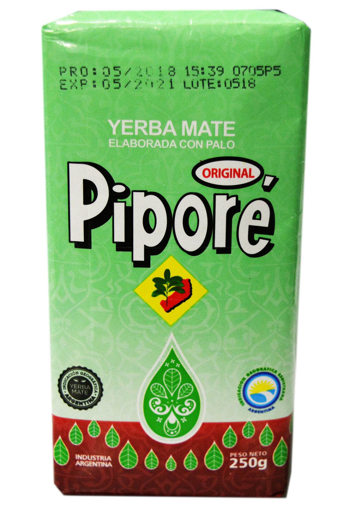 Yerba Mate Pipore Green 250 g