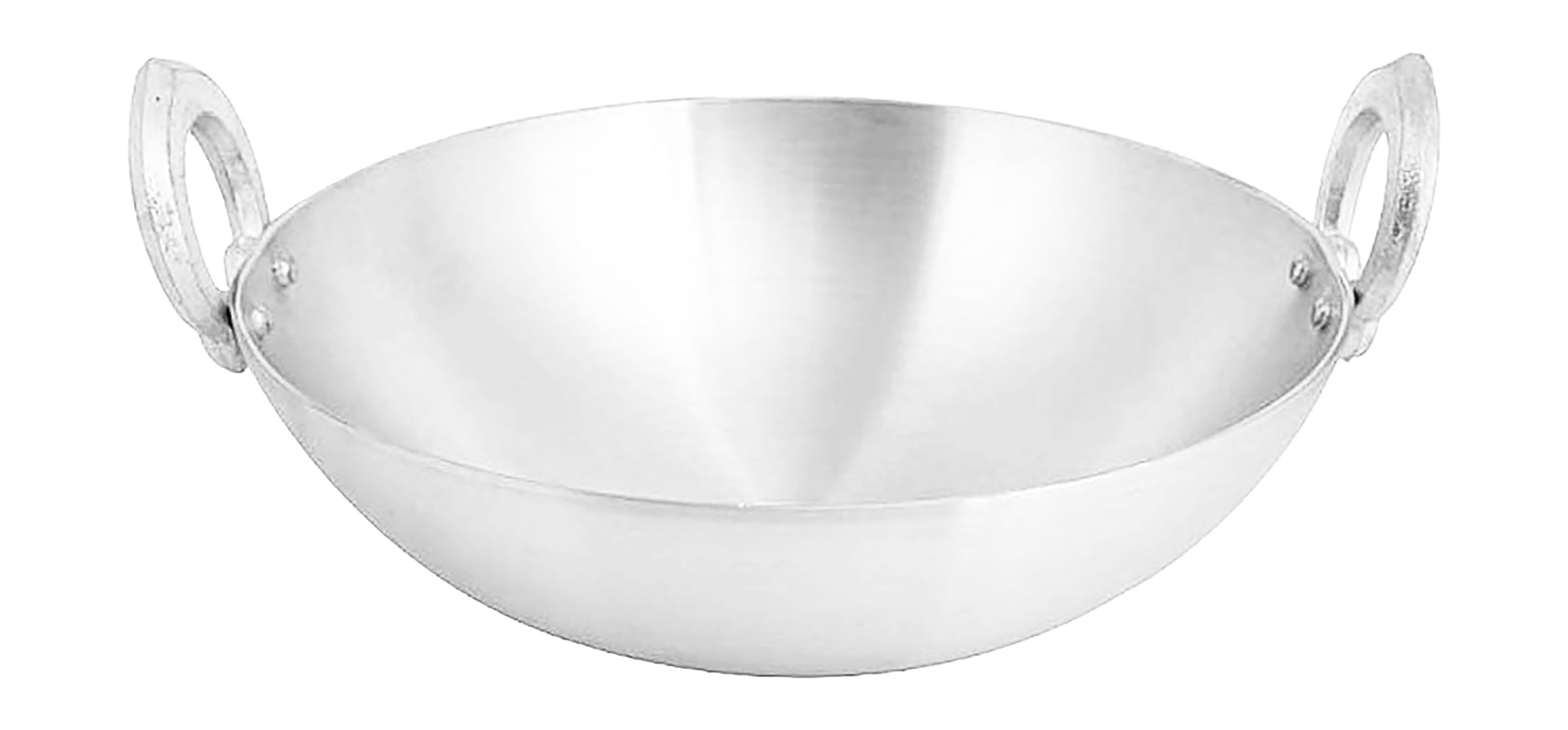 Aluminum Silver Kadai, 1 Piece