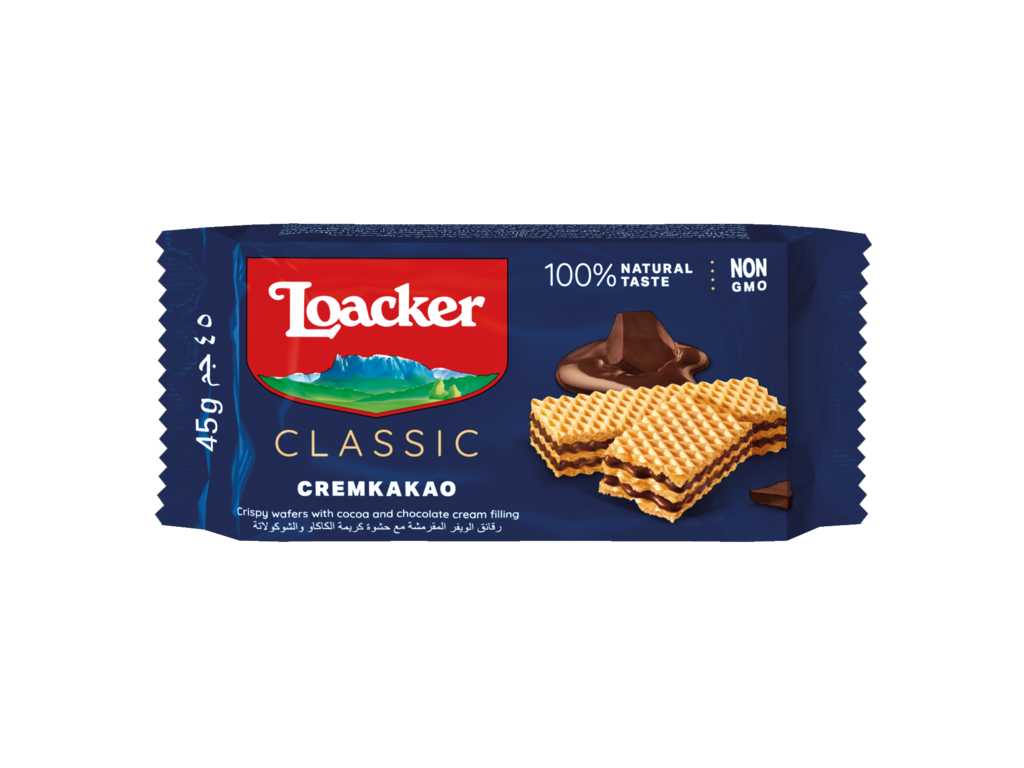 Loacker Cremkakao Chocolate Wafer, 45g