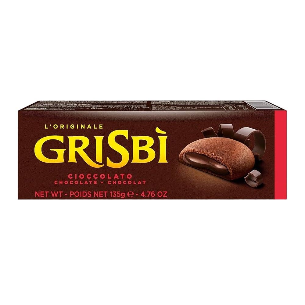 Grisbi Chocolate Cream Biscuits, 135g