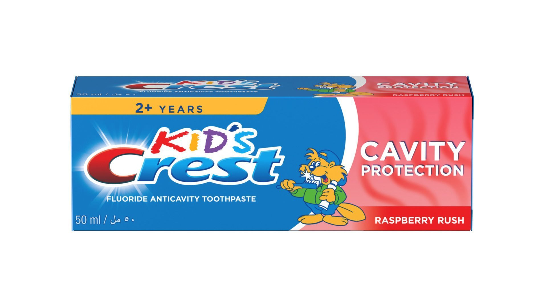 Crest Fluoride Anti-Cavity Toothpaste for Kids (2+ Years), 50ml