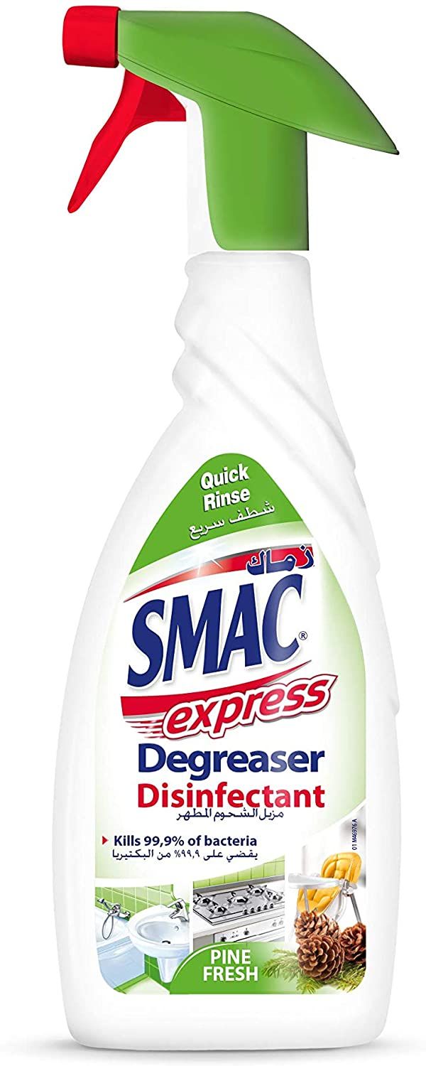 SMAC Pine Fresh Express Degreaser Disinfectant Surface Spray, 650ml