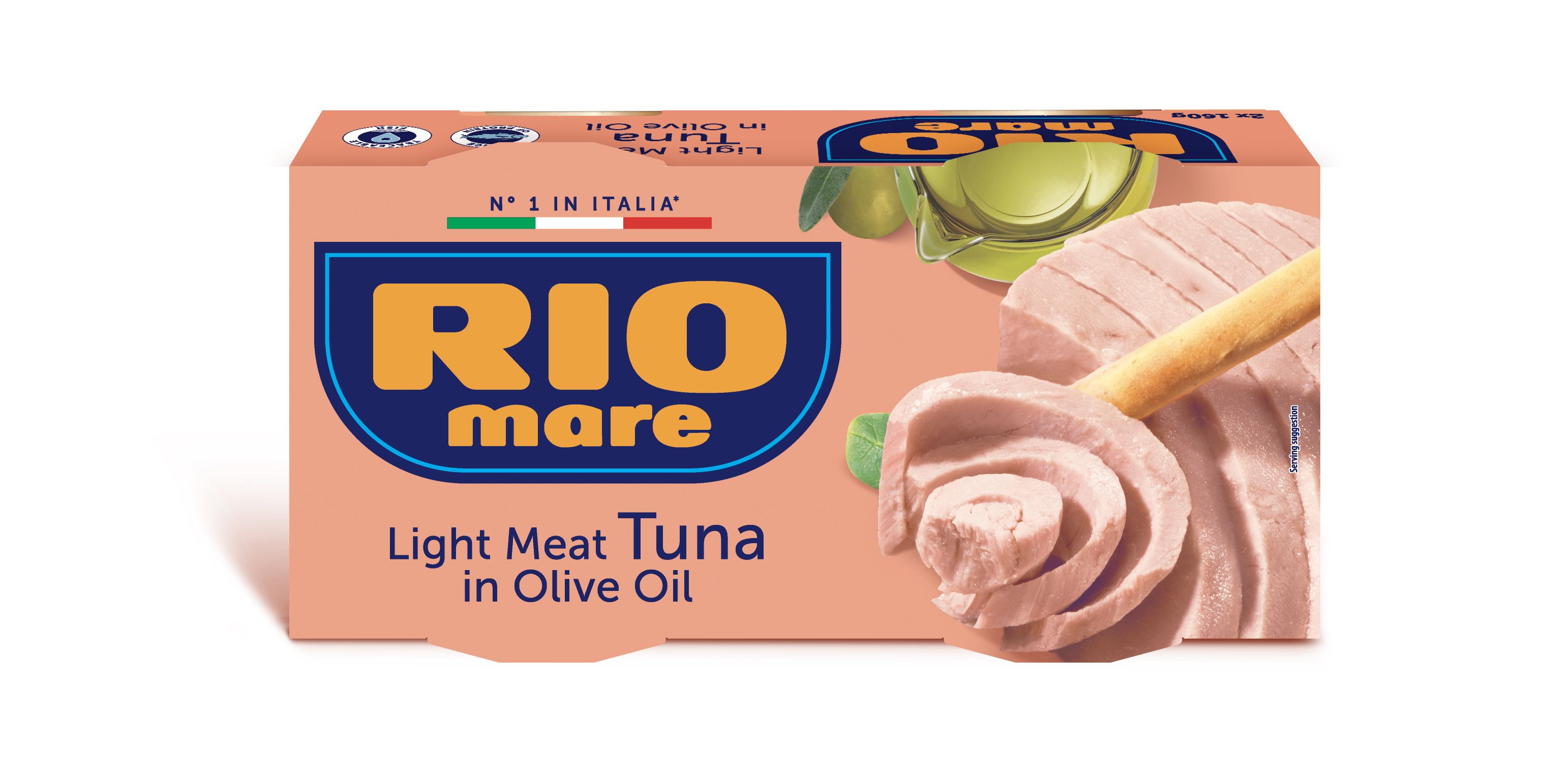 Rio Mare Light Meat Tuna In Olive Oil, 2x160g