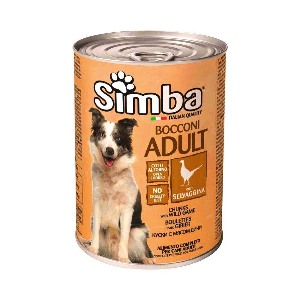 Simba Chunks With Wild Game Dog Food 400g