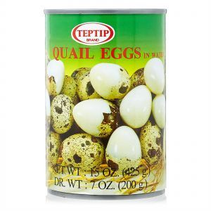 Teptip Quail Eggs In Water 425 Gr