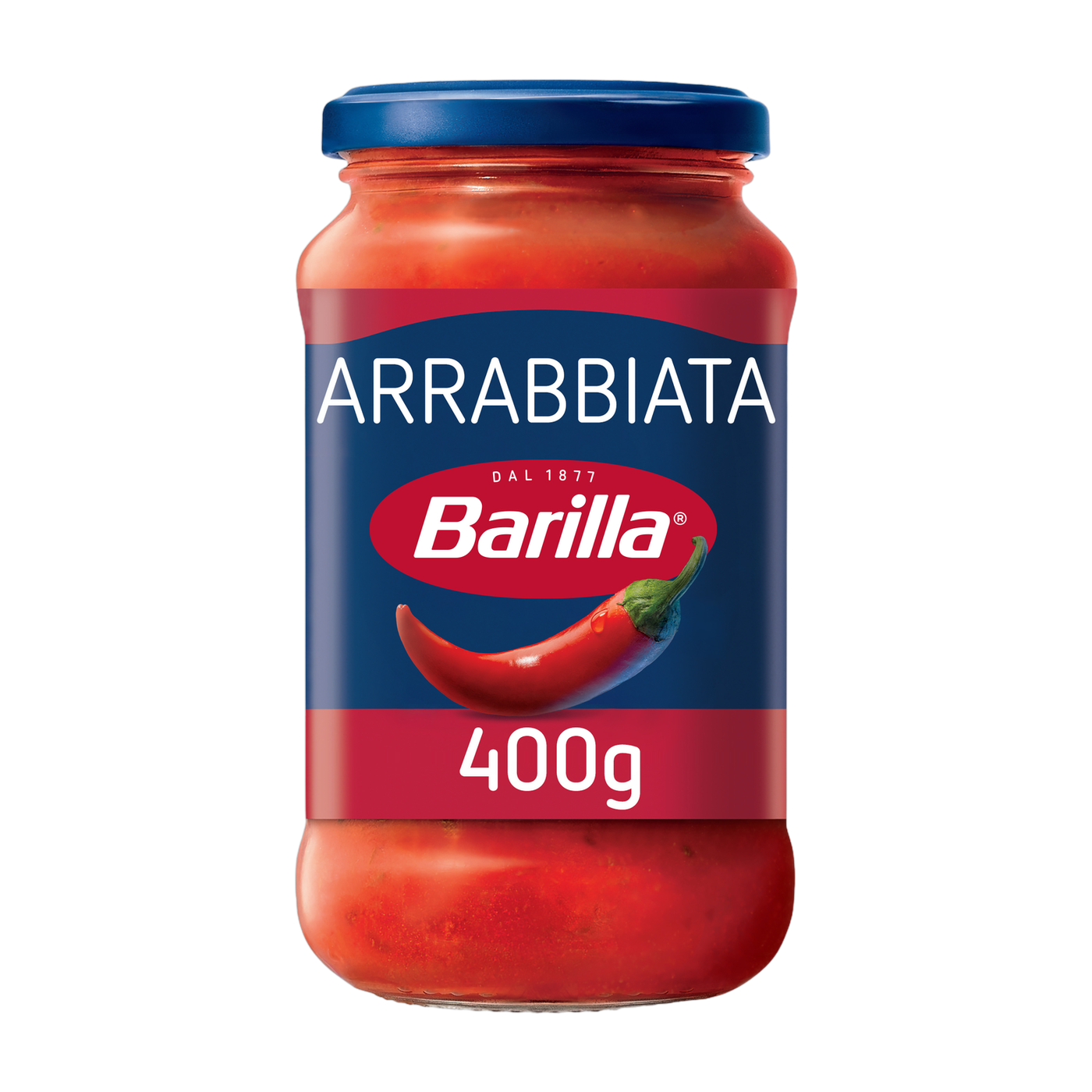 Barilla Arrabbiata Tomato Sauce with Chilli Peppers, 400g
