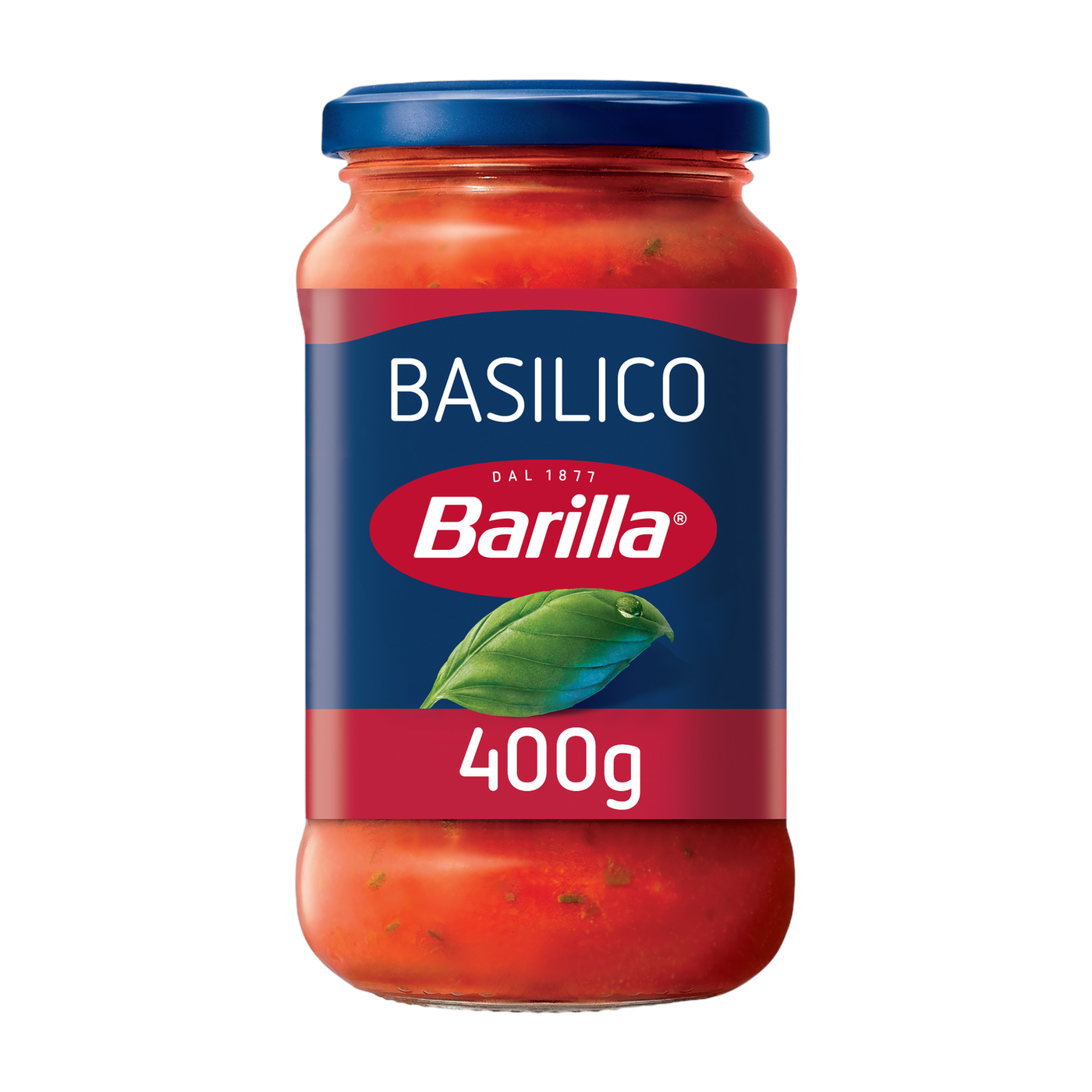 Barilla Basilico Pasta Sauce with Italian Tomato & Basil, 400g