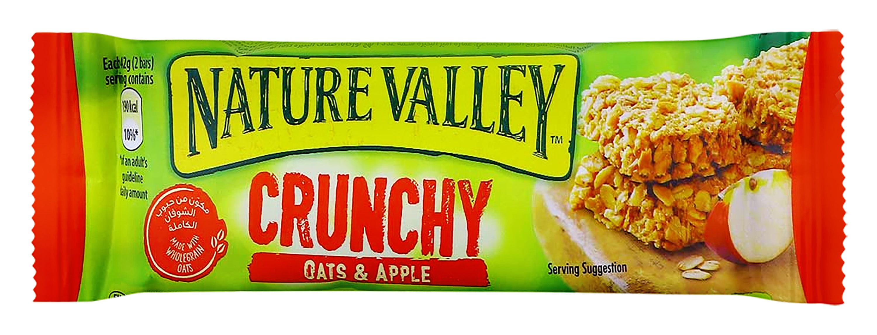 Nature Valley Crunchy Oats & Apple Oat Bars, 42g