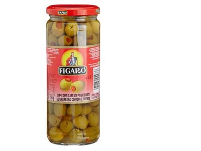 Figaro Stuffed Green Olives, 200g