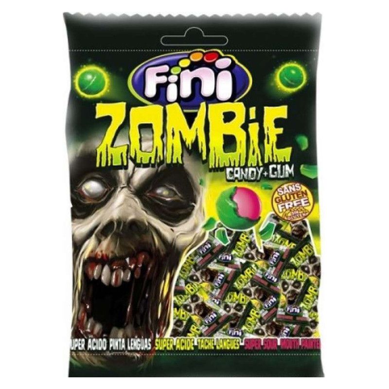Fini Zombie Sour (Candy + Gum) Gluten Free 80 g
