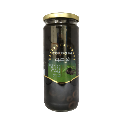 Cordoba Sliced Black Olives 230 g
