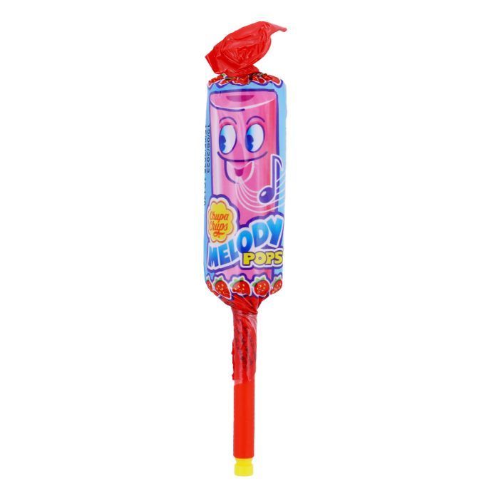 Chupa Chups Strawberry Flavour Lollipop, 15g
