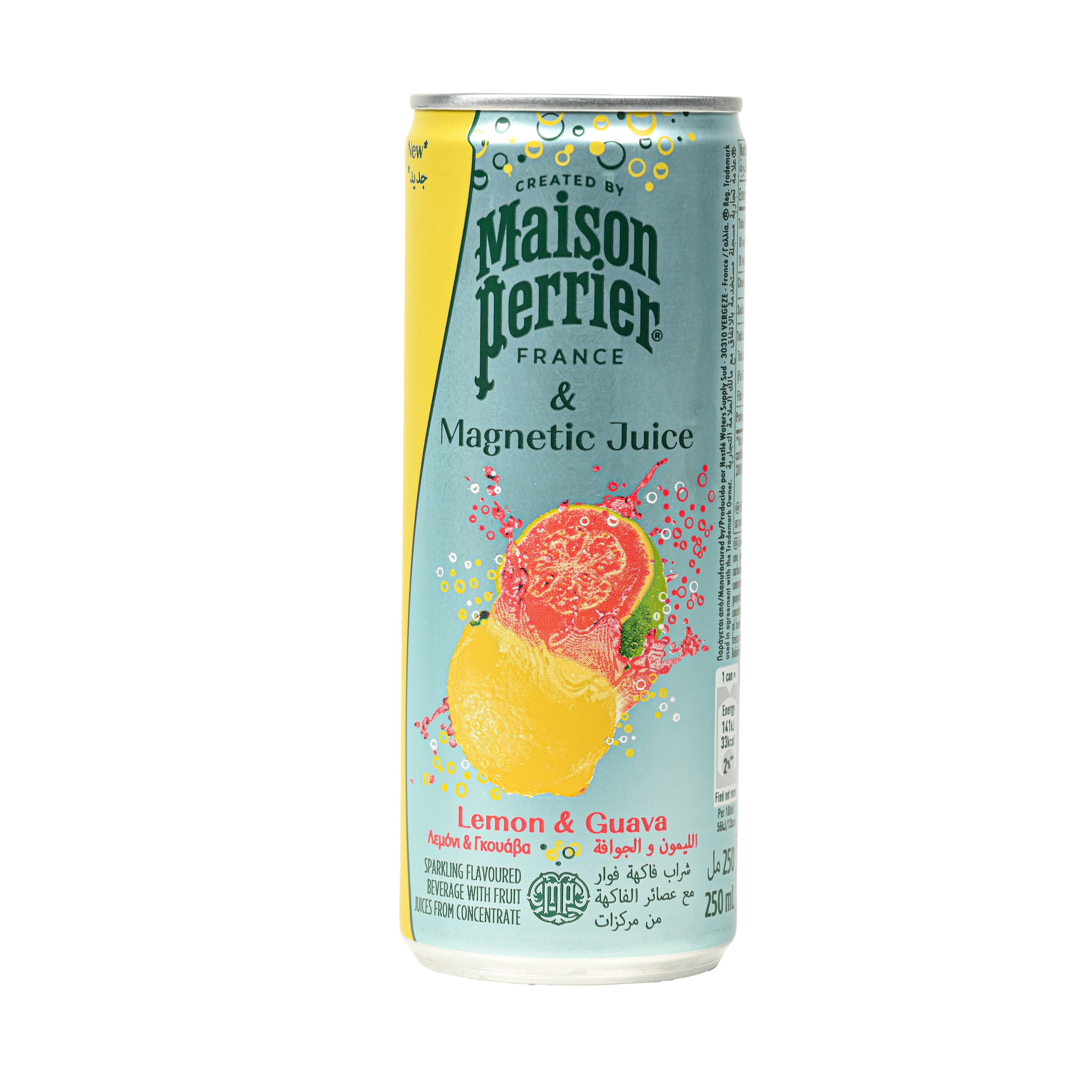 Maison Perrier & Juice Lemon & Guava Sparkling Beverage, 250ml