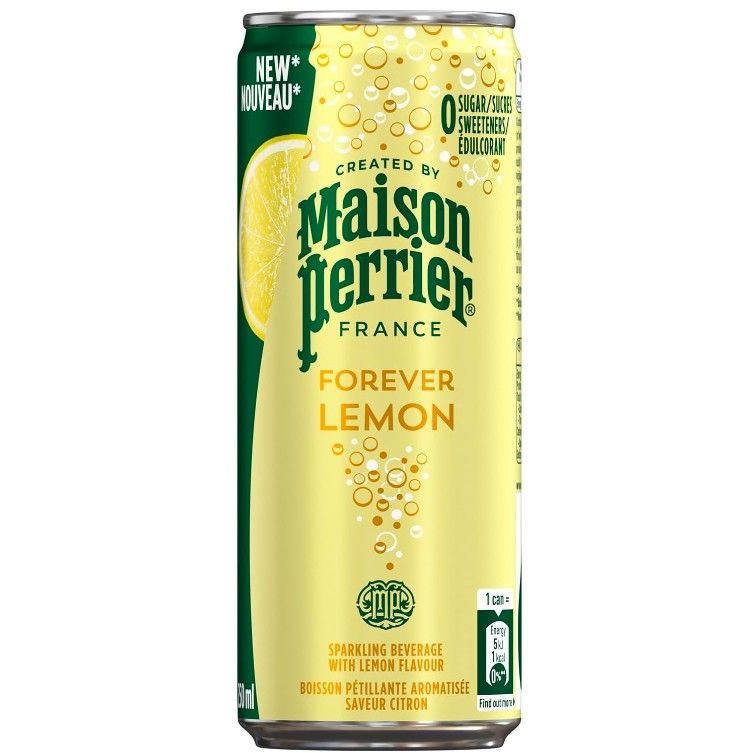 Perrier Lemon Sparkling Water, 250ml