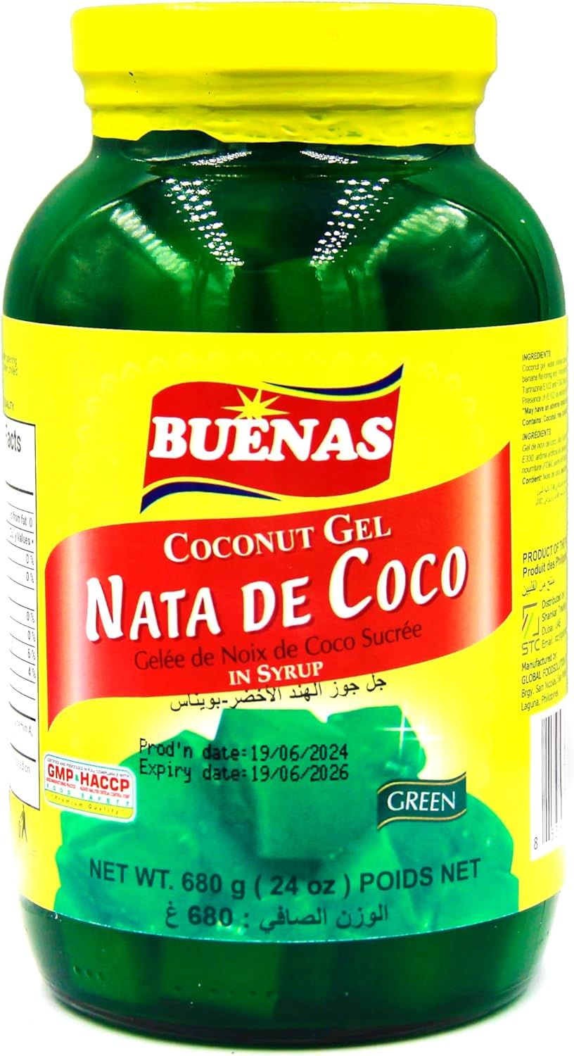 Buenas Green Nata de Coco Coconut Gel, 680g
