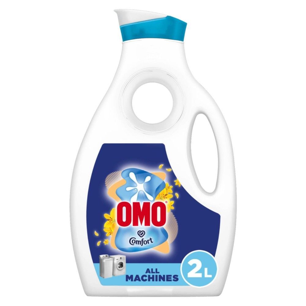 Omo Liquid Laundry Detergent with Touch of Comfort, 2L