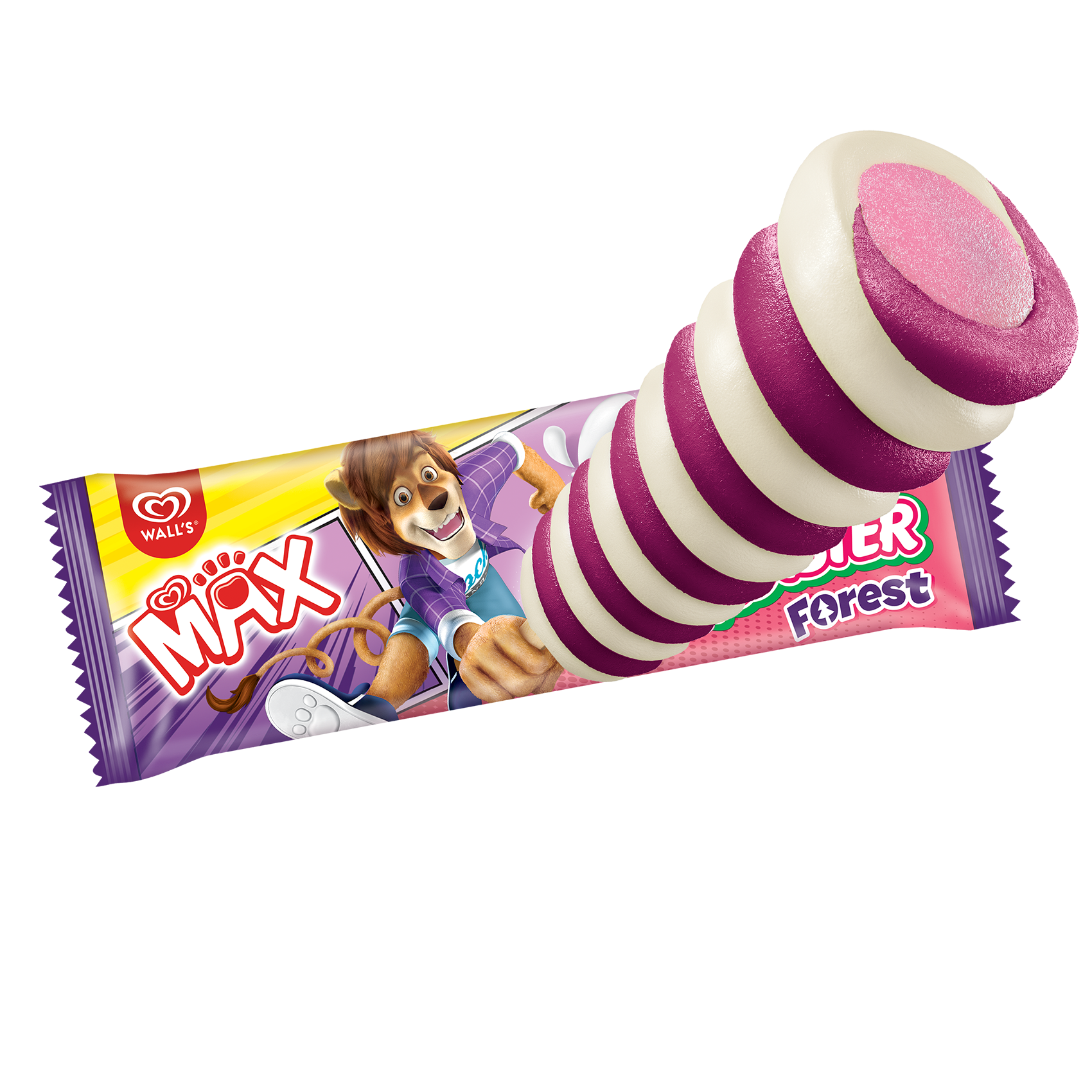 Wall's Max Twister Forest Ice Cream Stick, 65ml