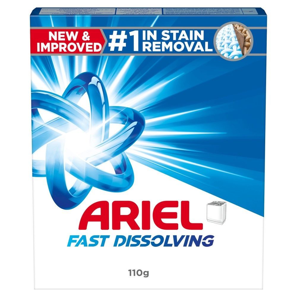 Ariel Automatic HS Original Powder Detergent Box, 110g