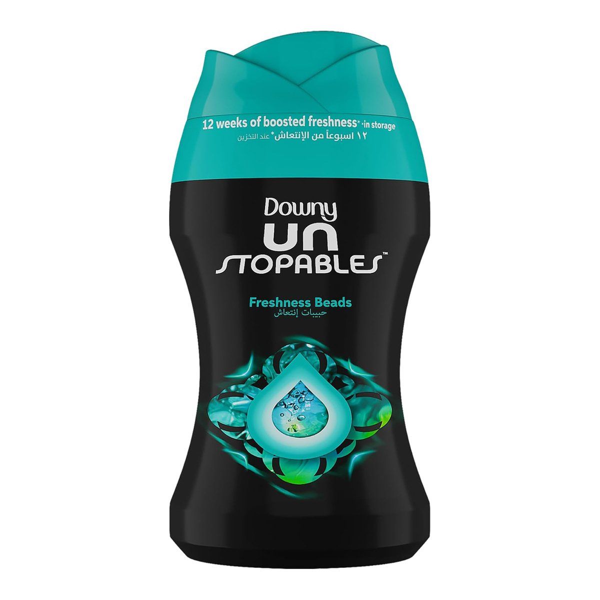 Downy Unstopables Freshness Beads Fabric Softener Value Pack, 190g