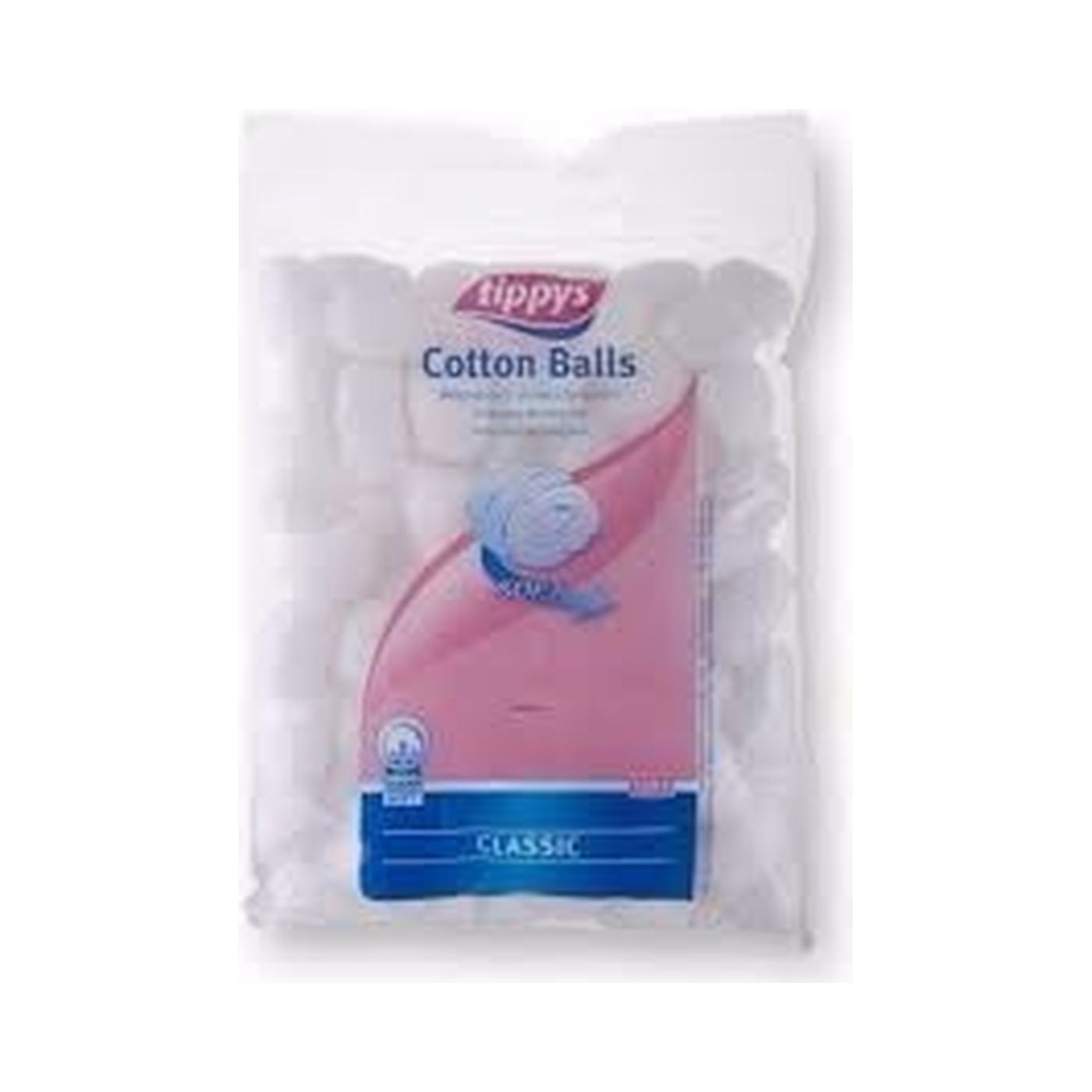 Tippys Cotton Balls Classic 100 Pieces