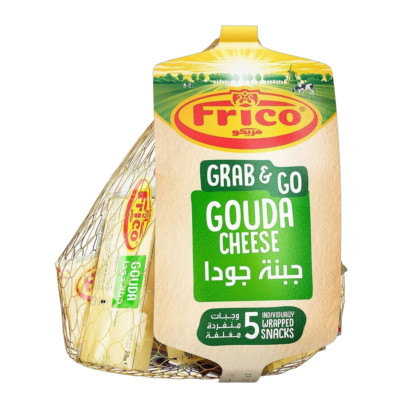 Frico Grab & Go Gouda Cheese, 5x20g