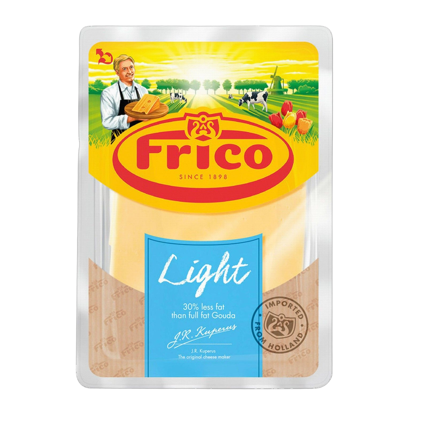 Frico Light Gouda Cheese (6 Slices), 150g