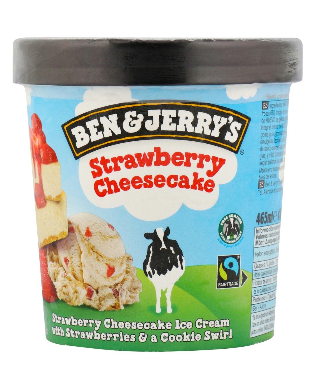 Ben & Jerry's Strawberry Ice Cream Cheese Cake, 465ml