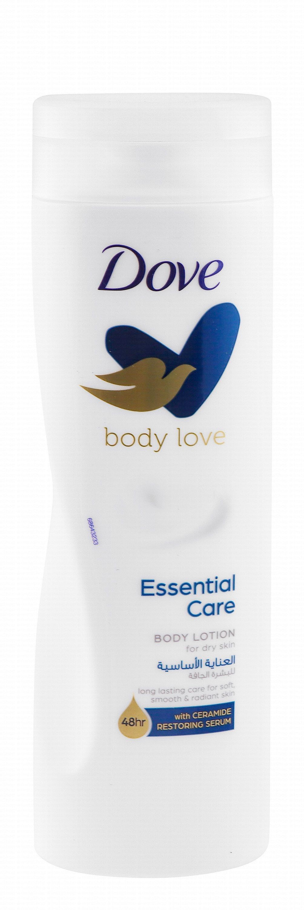 Dove Essential Nourishing Body Lotion for Dry Skin, 250ml